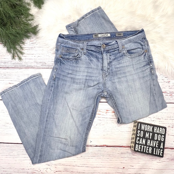 👖|•BKE•| Carter Straight Leg Jeans Size 34 Short L29👖 - Picture 4 of 9